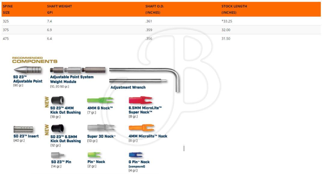 Easton Superdrive 27 Pro (12 St) – Bild 2