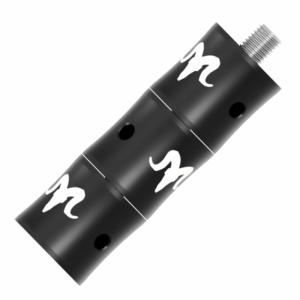 RamRods Extension Big Stack Aluminum 1" Black | Unit 3