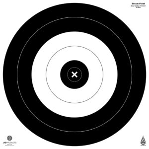 JVD Products Target Face IFAA Field 50 cm