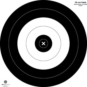 JVD Products Target Face IFAA Field 35 cm