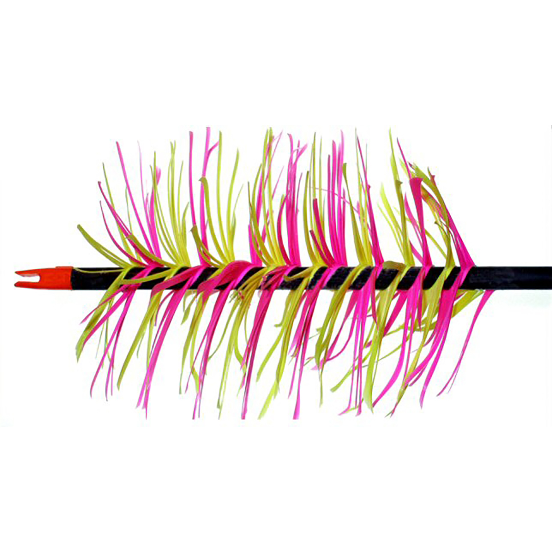 Trueflight Feathers Full Length Spiral Wrap Flu-Flu – Bild 4