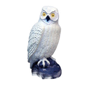 SRT 3D Target Screech Owl White