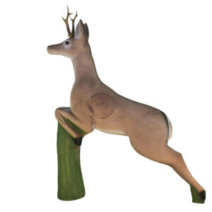 Eleven 3D Target Leaping Deer with Insert & Horns