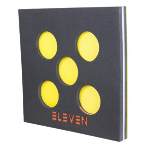 Eleven Target Foam Archery Tag 80x80x7cm 5 Drillings 18cm