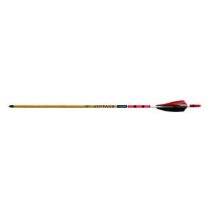 Black Eagle Arrow Carbon Hunting Feathers Crested Vintage .005" (6er Pack)