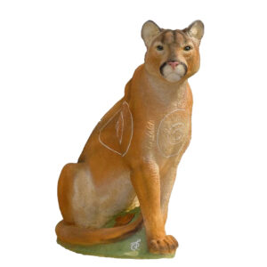 SRT 3D Target Mountain Lion Sitting