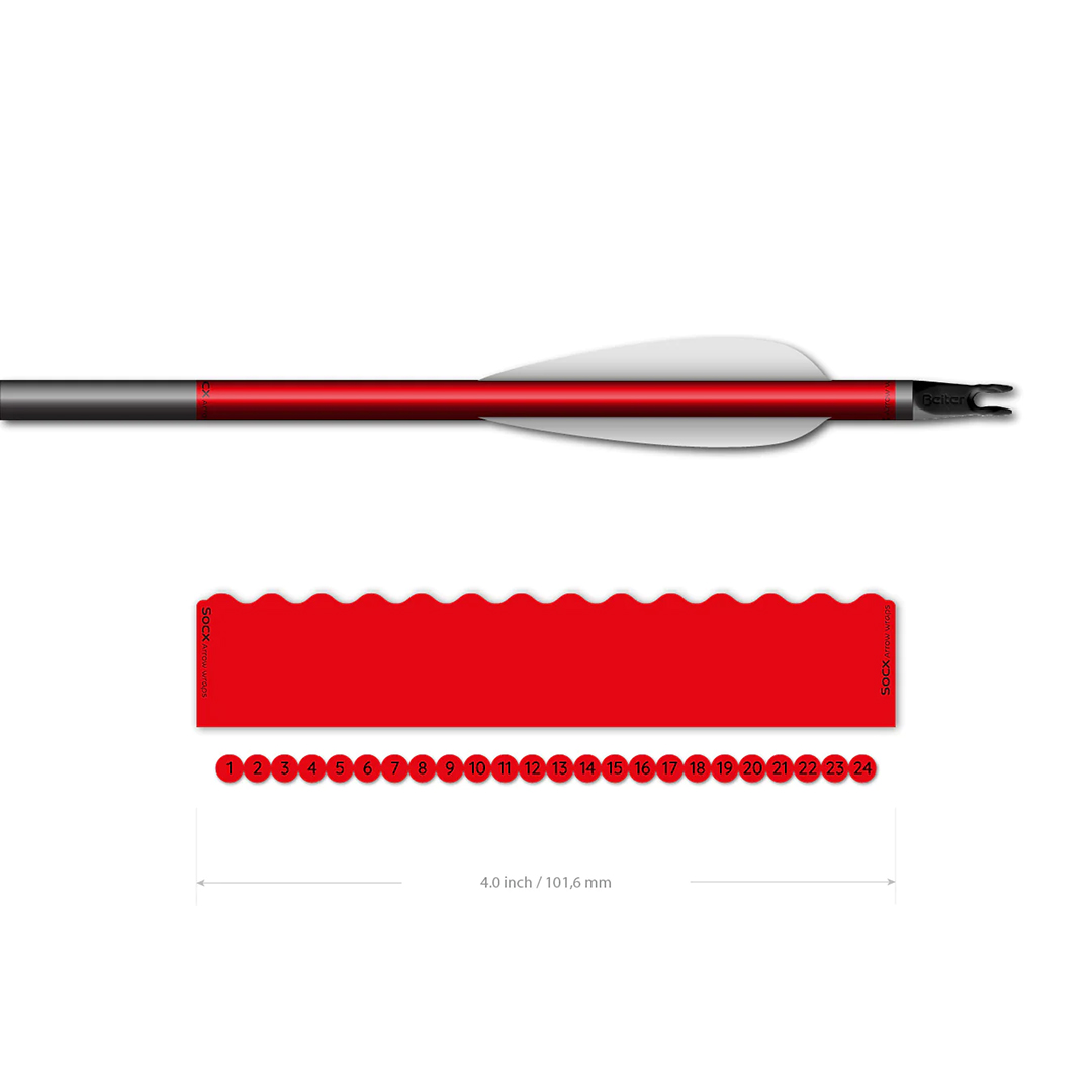 Socx Wrap 5.5 mm Max Fluor Color (12er Pack)