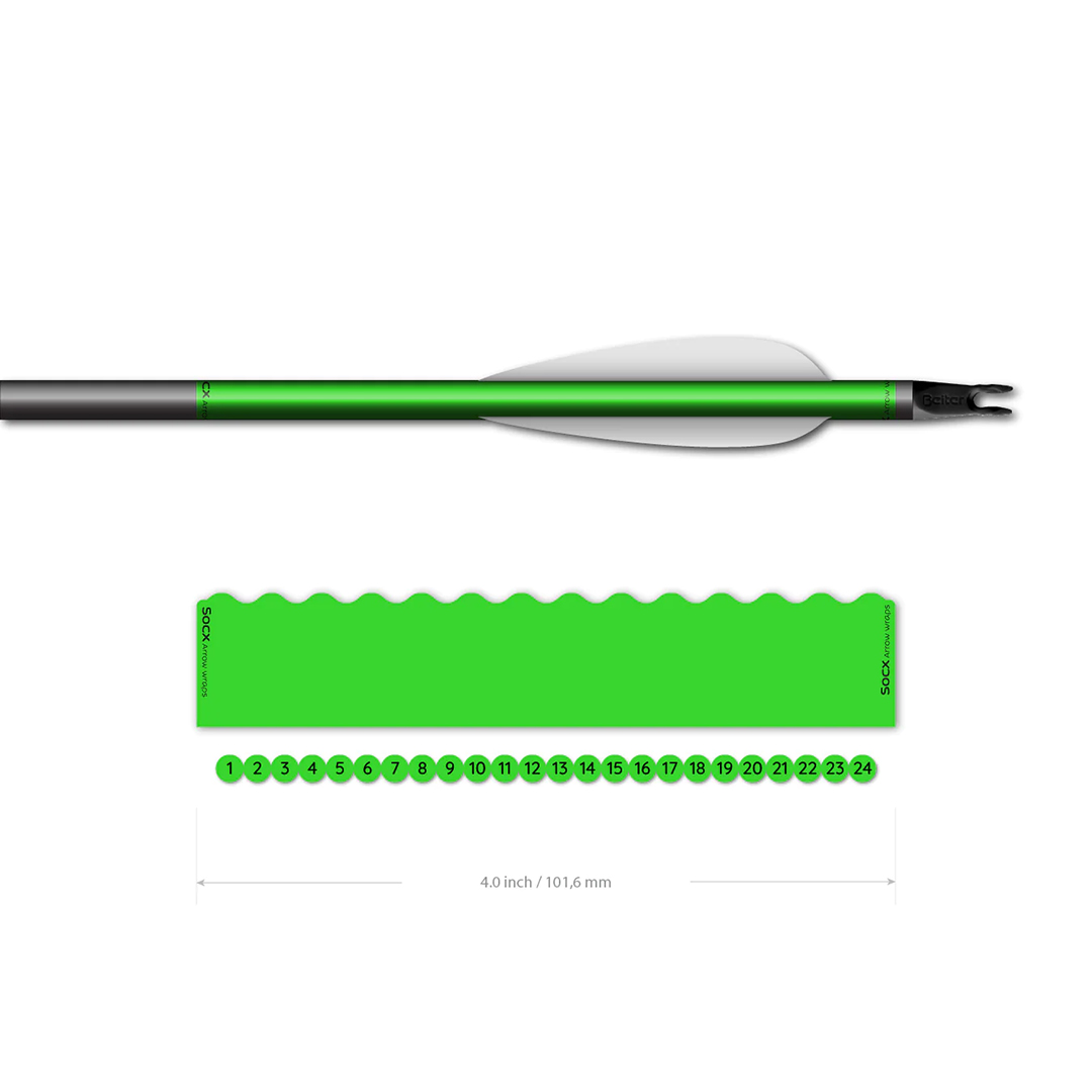 Socx Wrap 5.5 mm Max Fluor Color (12er Pack) – Bild 3