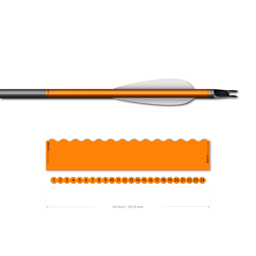 Socx Wrap 5.5 mm Max Fluor Color (12er Pack) – Bild 4