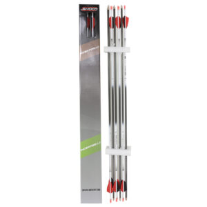 Shocq Fletched Arrow Inceptor 4.2 with Vanes/Point Installed (12er Pack)