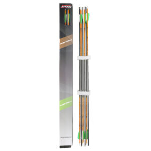 Shocq Fletched Arrow Inceptor 4.2 with Vanes/Point not Installed (12er Pack)