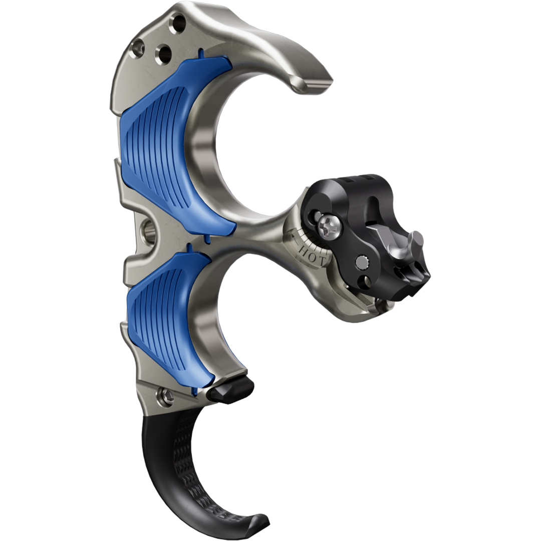 TRU Ball Release Aileron HBC Flex 3 Finger Quick Silver Brass Medium Black – Bild 2