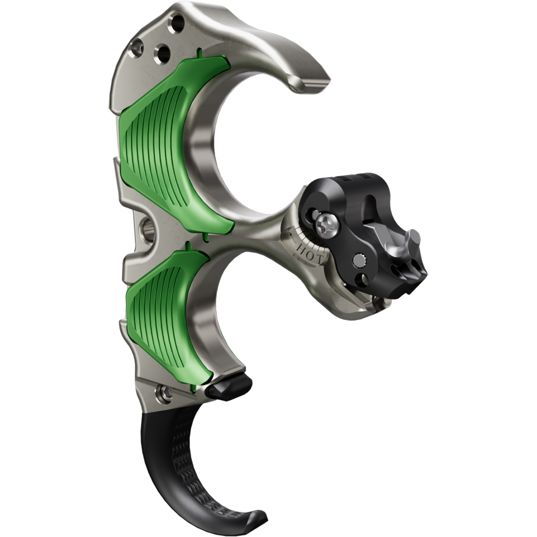 TRU Ball Release Aileron HBC Flex 3 Finger Quick Silver Brass Medium Black – Bild 3