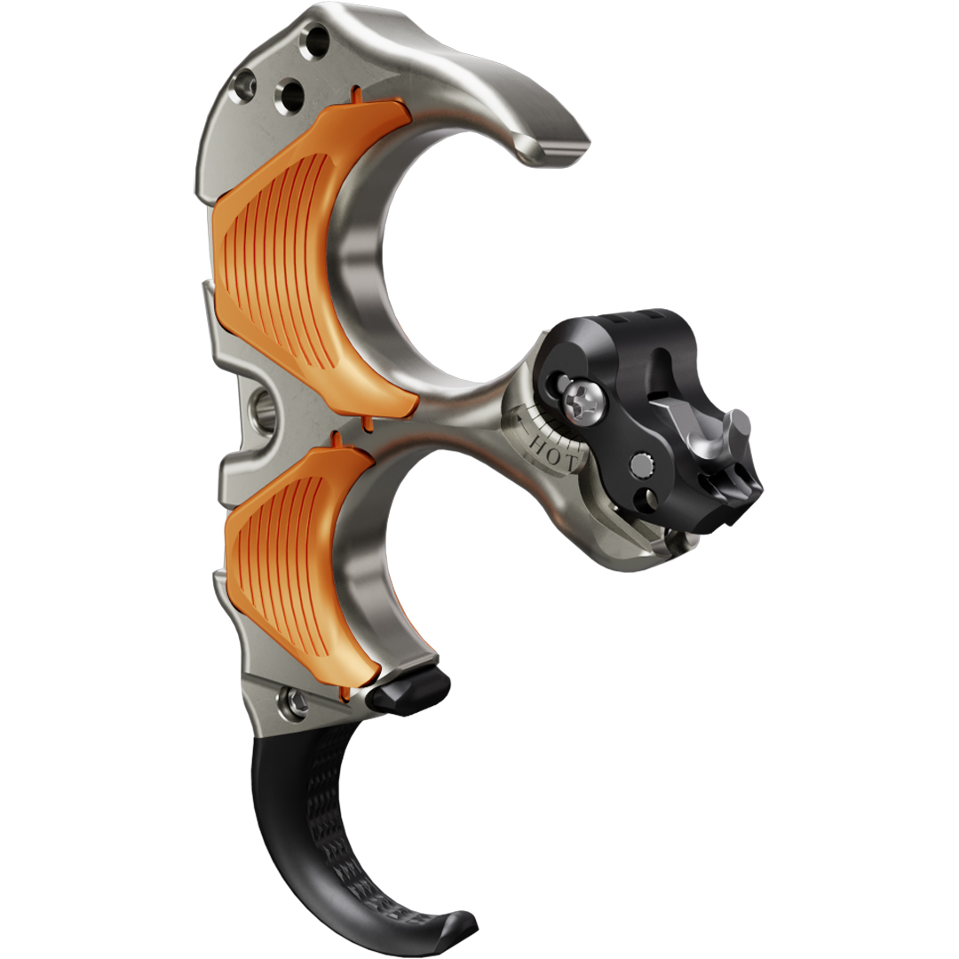 TRU Ball Release Aileron HBC Flex 3 Finger Quick Silver Brass Medium Black – Bild 5
