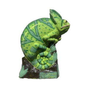 SRT 3D Target Chameleon Green