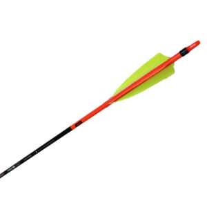 Shocq Fletched Arrow Pavo 6.2 4" Feather (12er Pack)