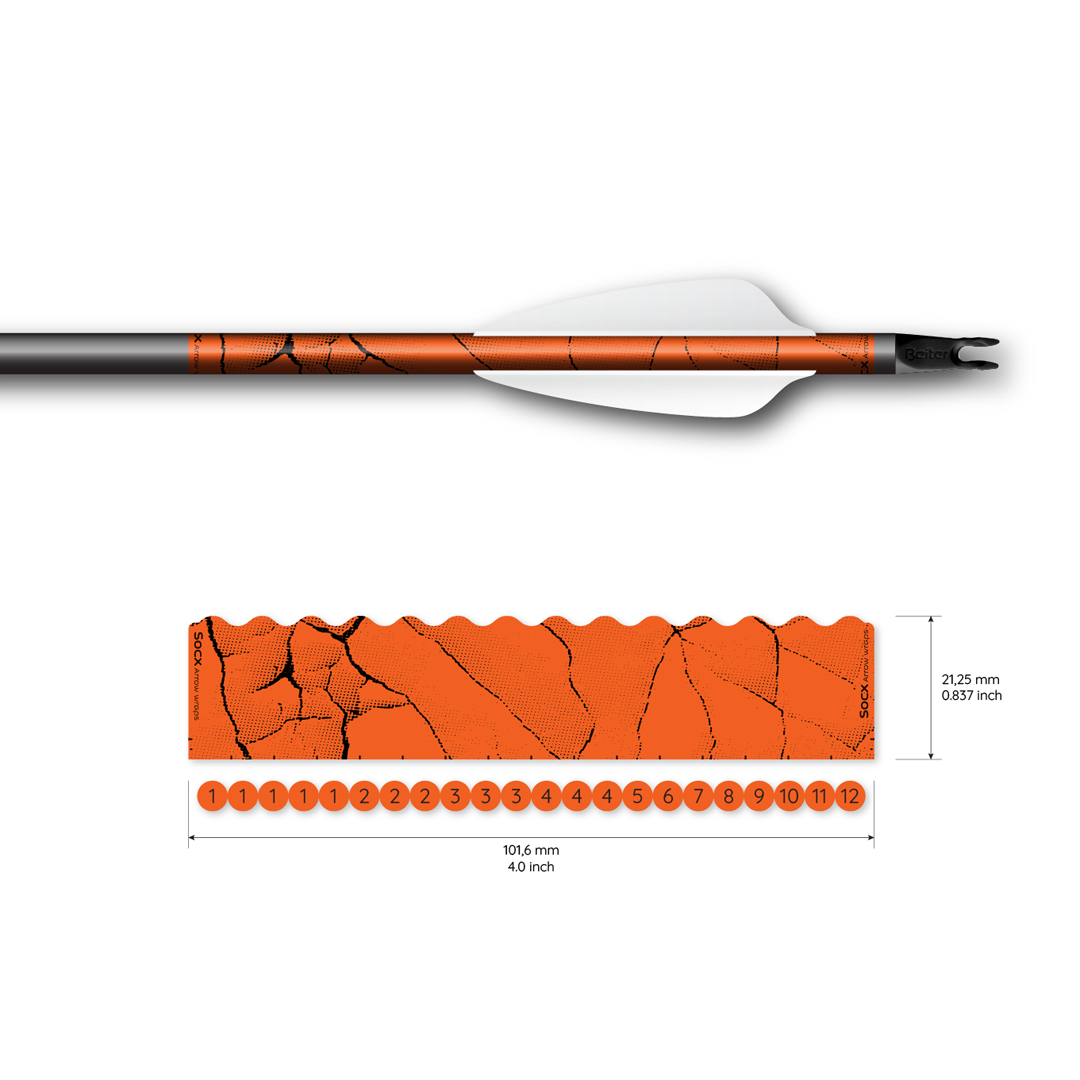 Socx Wrap 6.0mm Max Fracture Fluor Color (13er Pack) – Bild 3