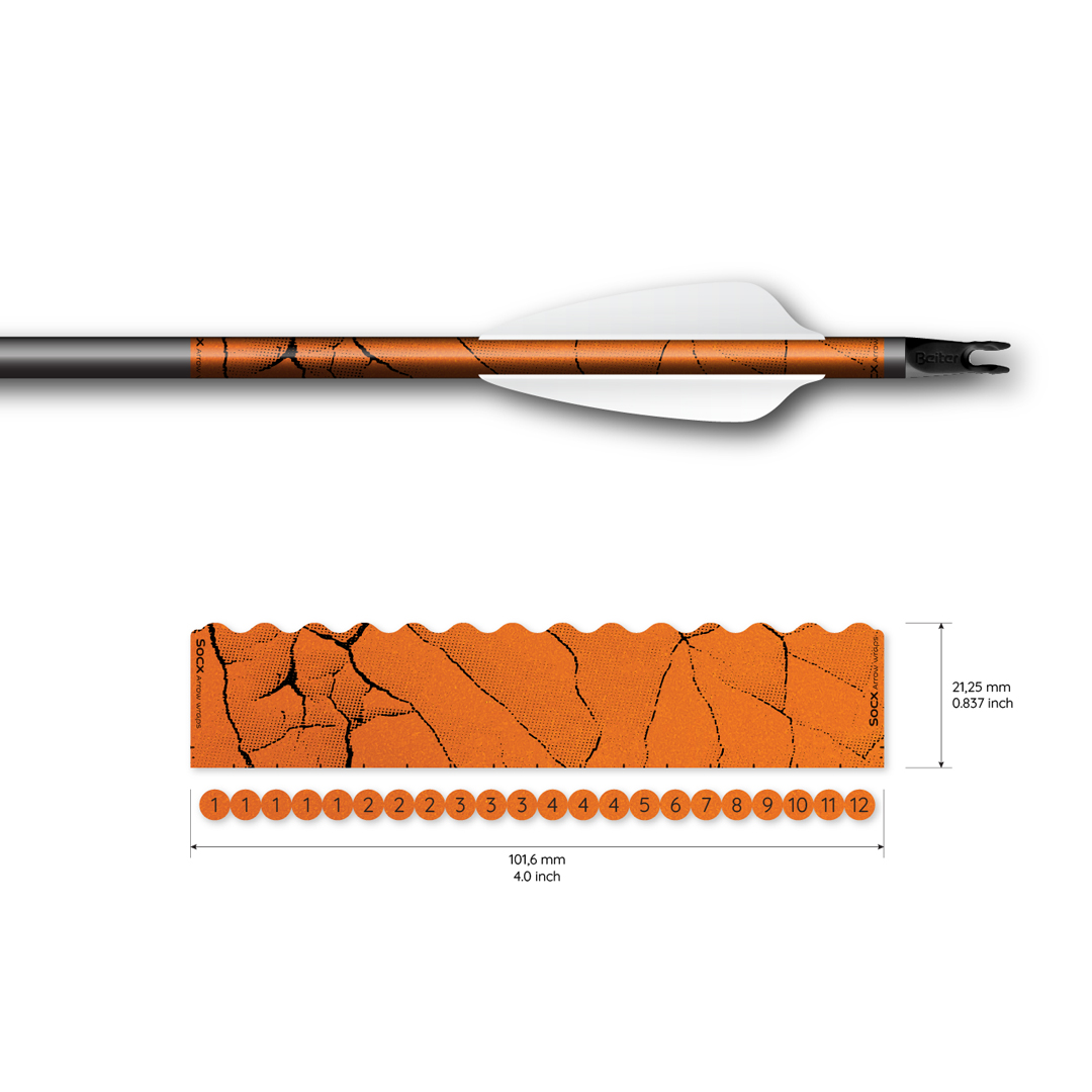 Socx Wrap 6.0mm Max Fracture Retro-Reflective Color (13er Pack)