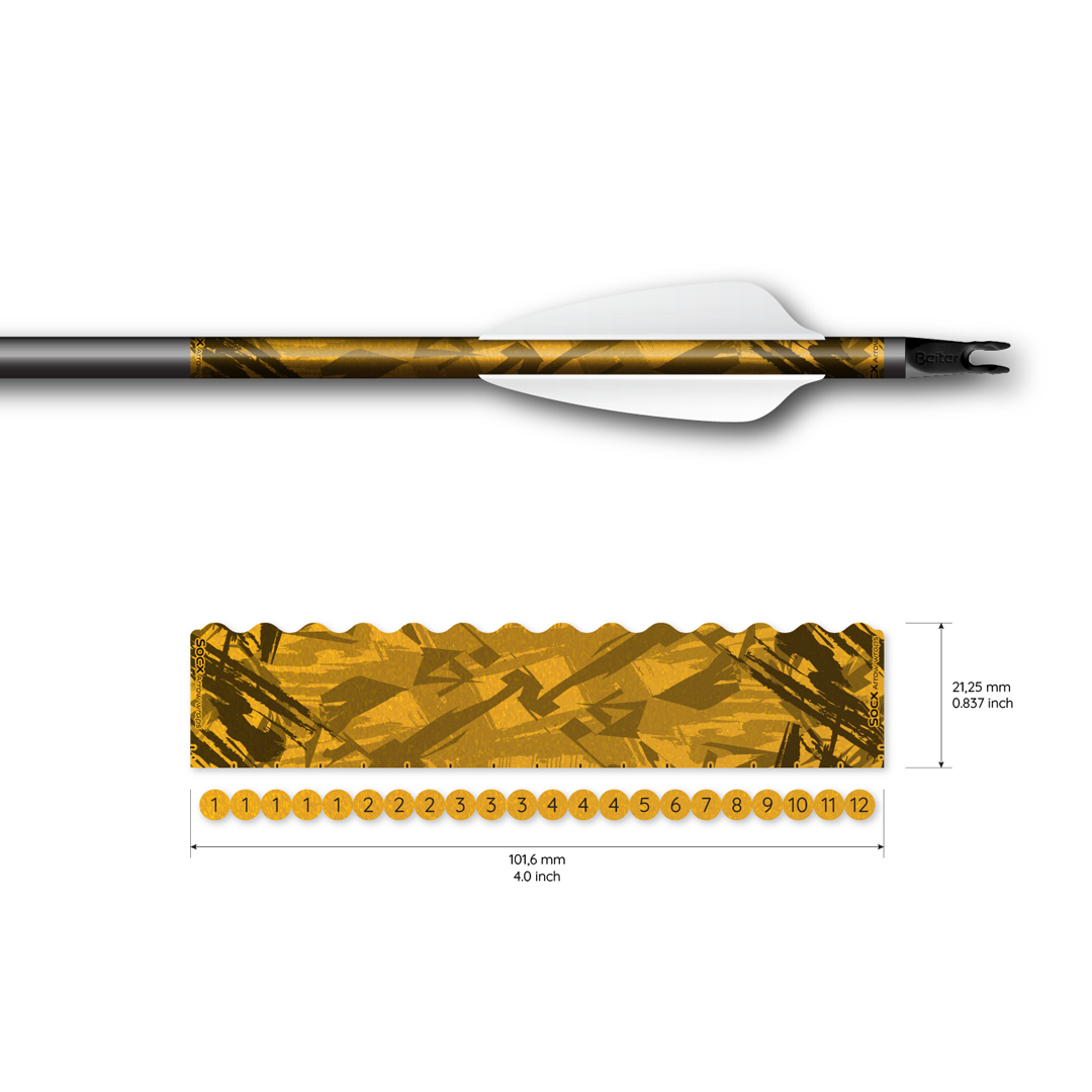 Socx Wrap 6.0mm Max Surge Retro-Reflective Color (13er Pack) – Bild 2