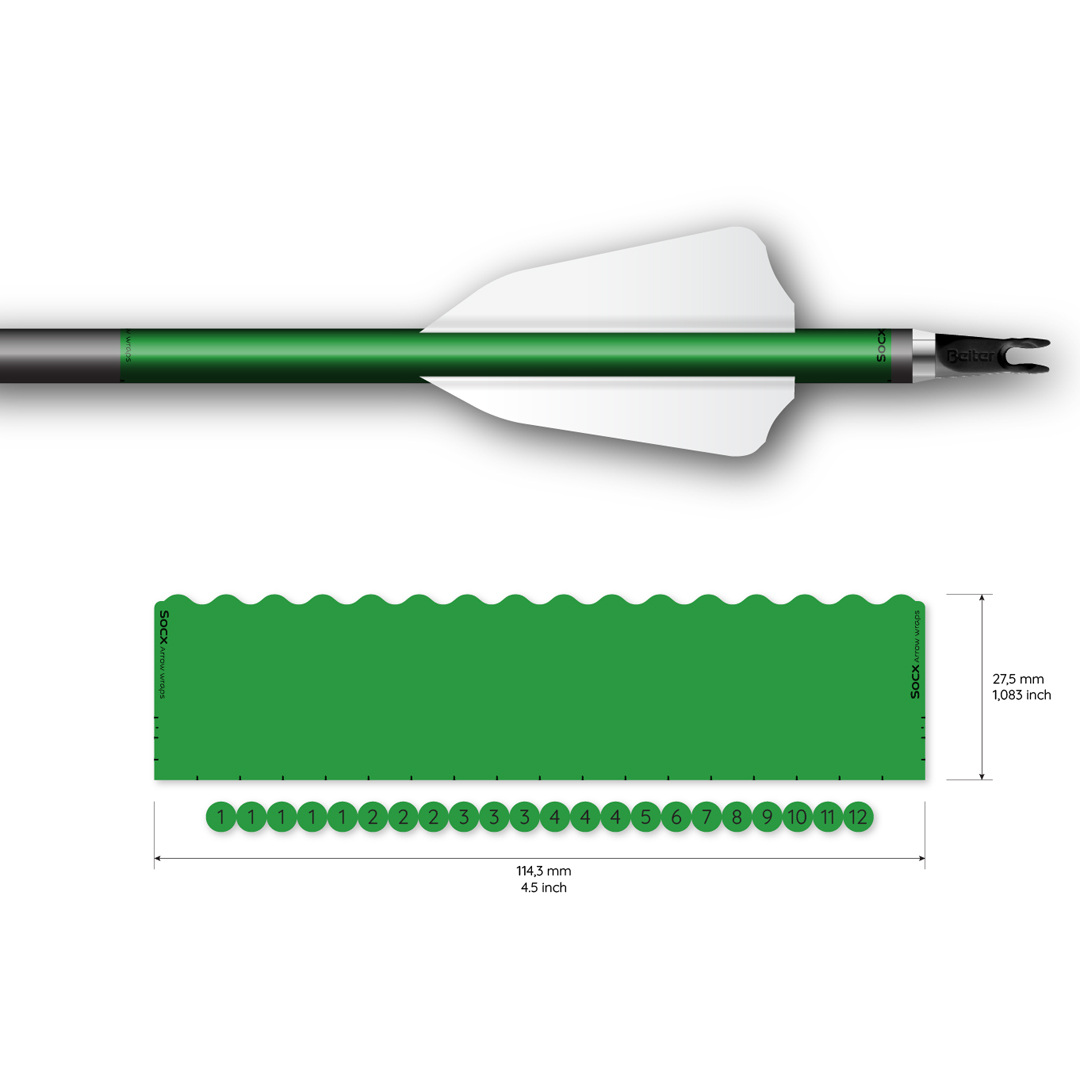 Socx Wrap 8.0mm Max Solid Color (13er Pack) – Bild 8