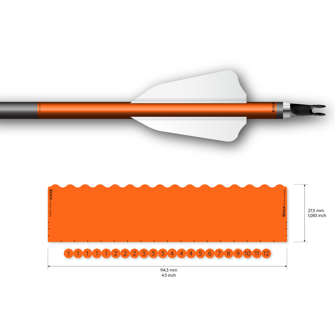 Socx Wrap 8.0mm Max Solid Color (13er Pack) – Bild 5