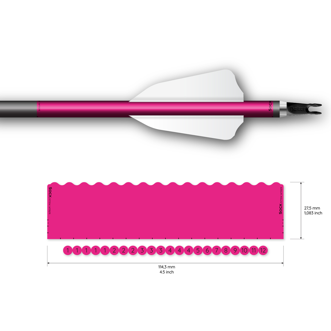 Socx Wrap 8.0mm Max Solid Color (13er Pack) – Bild 2