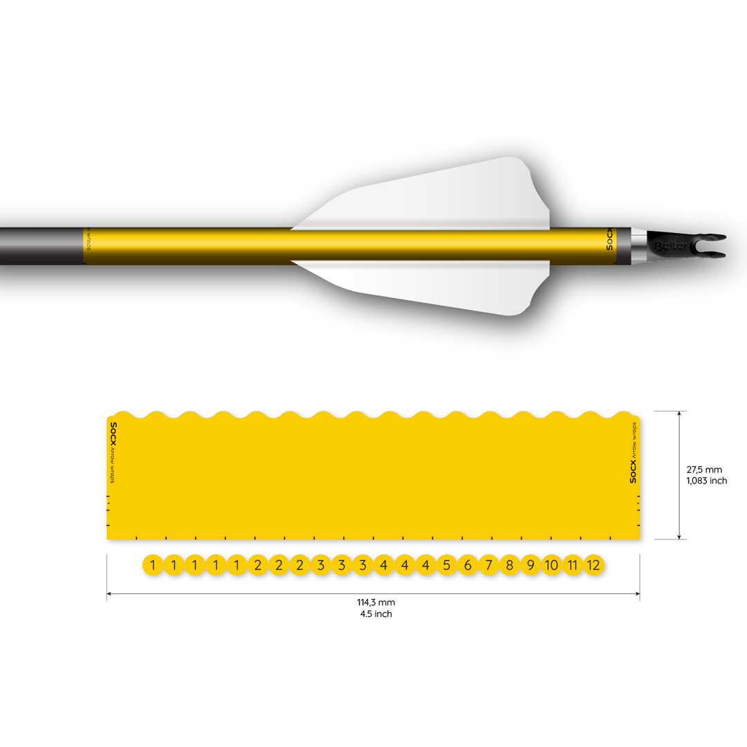 Socx Wrap 8.0mm Max Solid Color (13er Pack) – Bild 7