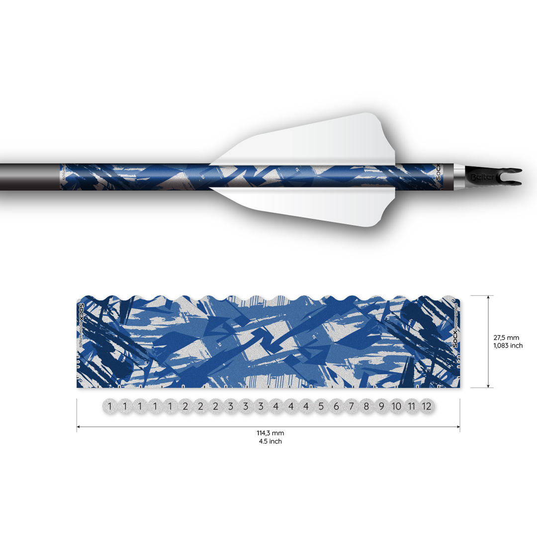 Socx Wrap 8.0mm Max Surge Metallic Color (13er Pack)