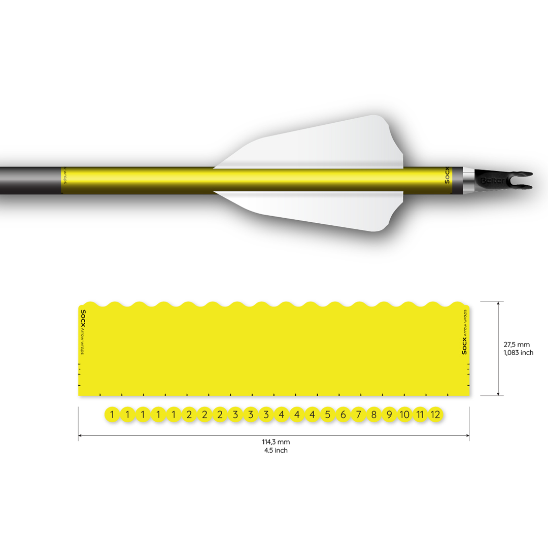 Socx Wrap 8.0mm Max Solid Fluor Color (13er Pack) – Bild 3