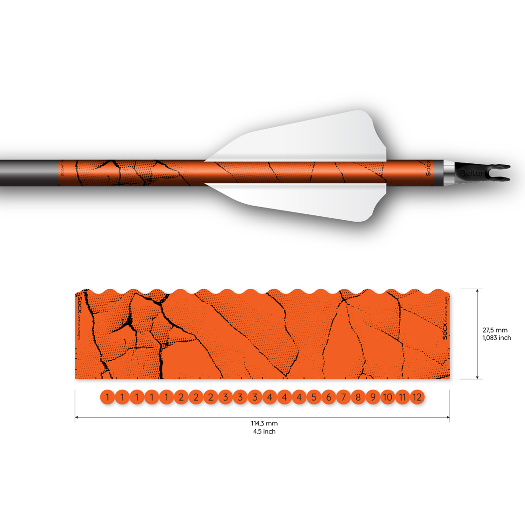 Socx Wrap 8.0mm Max Fracture Fluor Color (13er Pack) – Bild 2