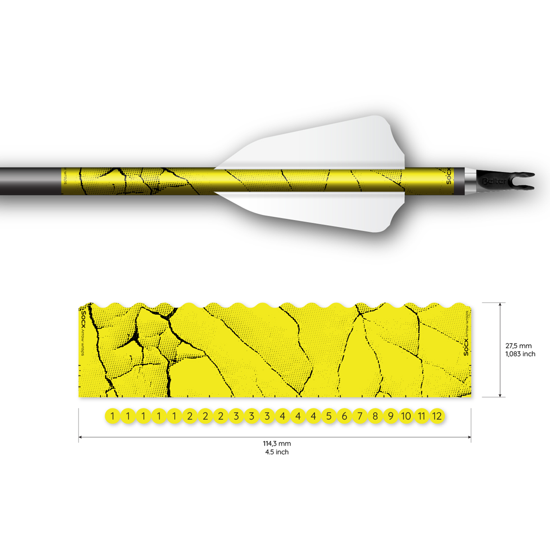 Socx Wrap 8.0mm Max Fracture Fluor Color (13er Pack) – Bild 4