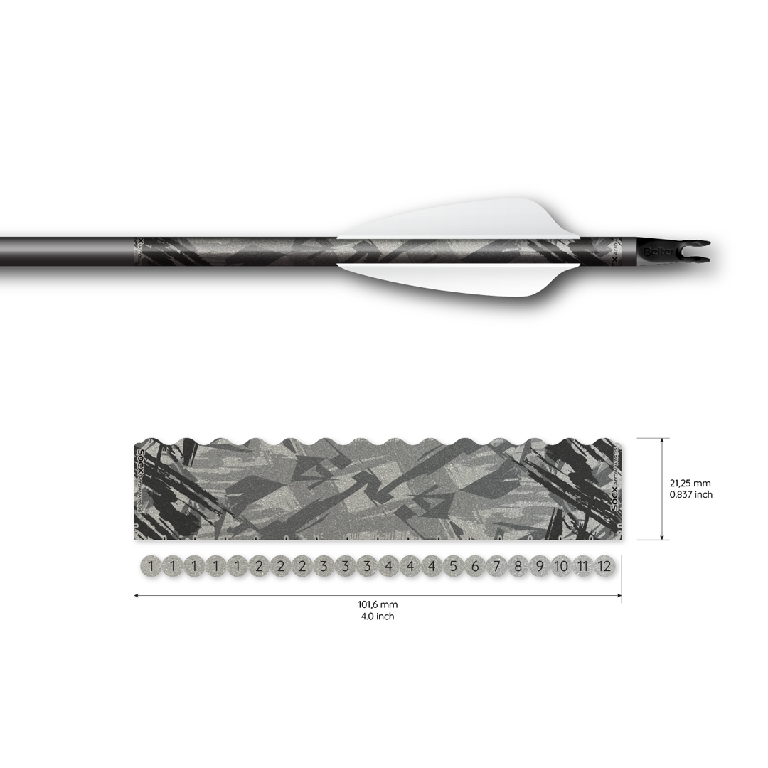 Socx Wrap 8.0mm Max Surge Retro-Reflective Color (13er Pack) – Bild 3
