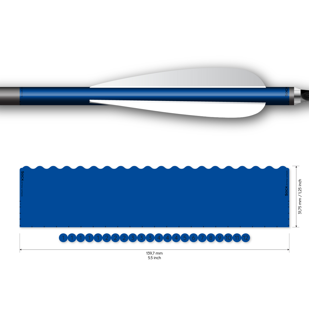Socx Wrap 9.3mm Max Solid Color (13er Pack)