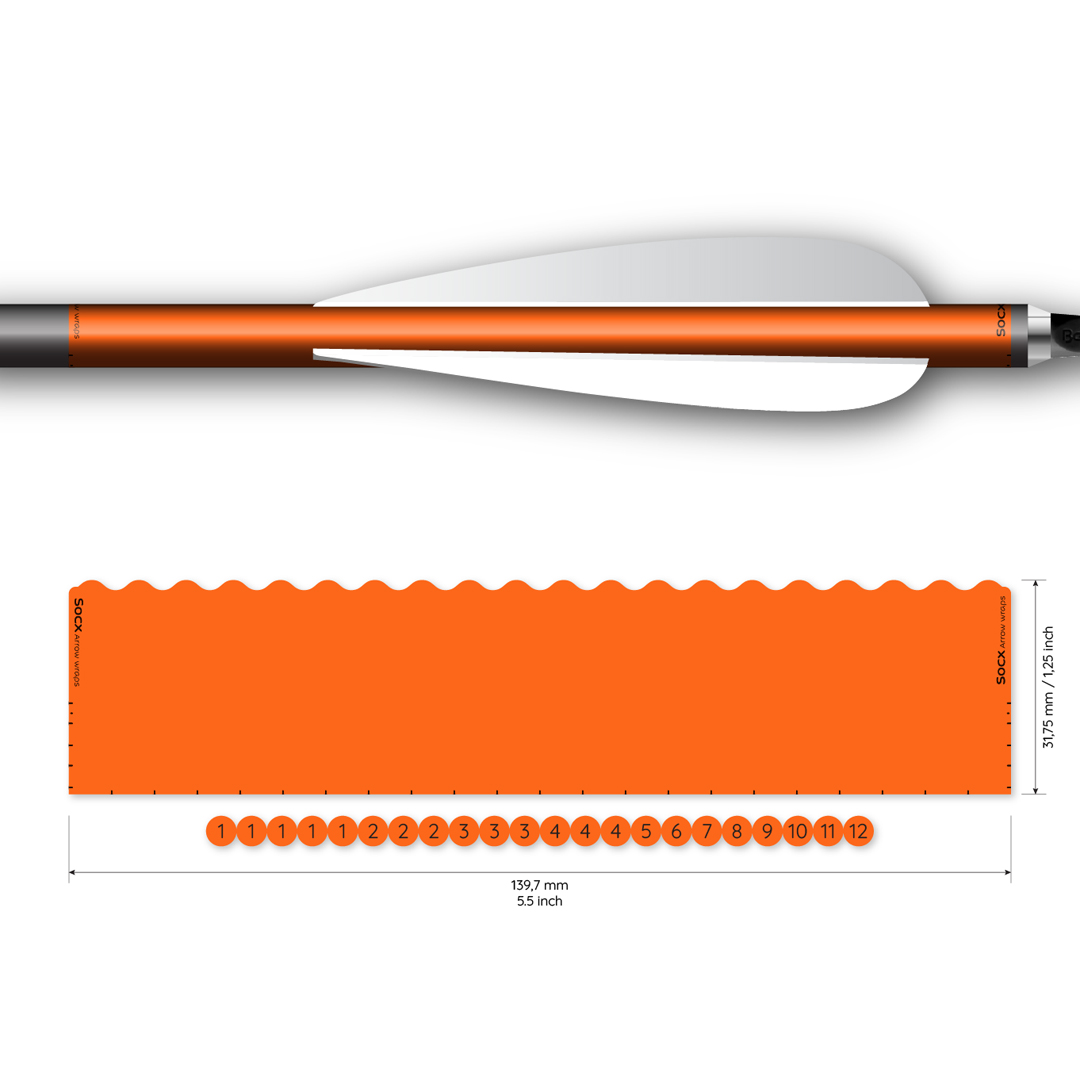 Socx Wrap 9.3mm Max Solid Color (13er Pack) – Bild 3