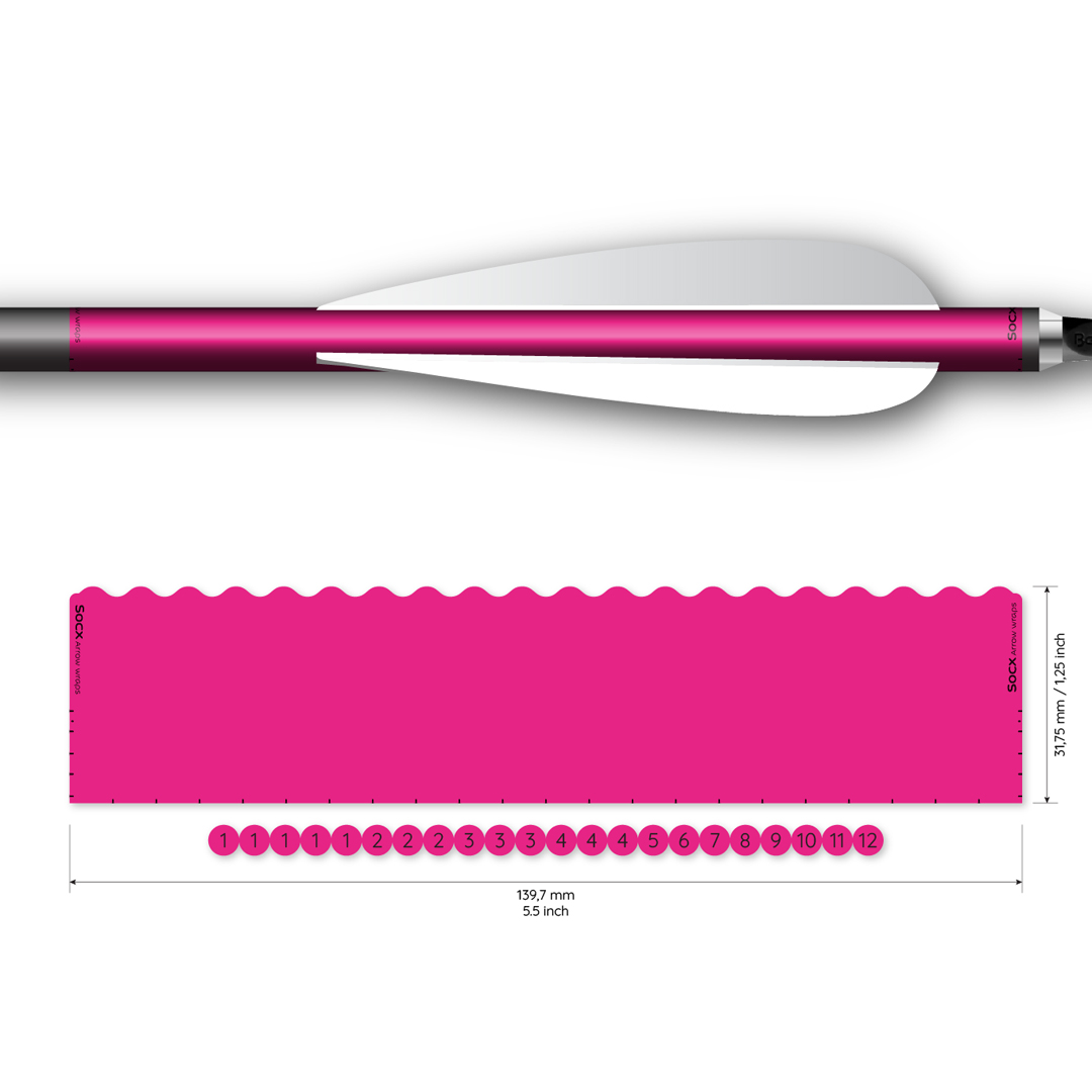 Socx Wrap 9.3mm Max Solid Color (13er Pack) – Bild 2