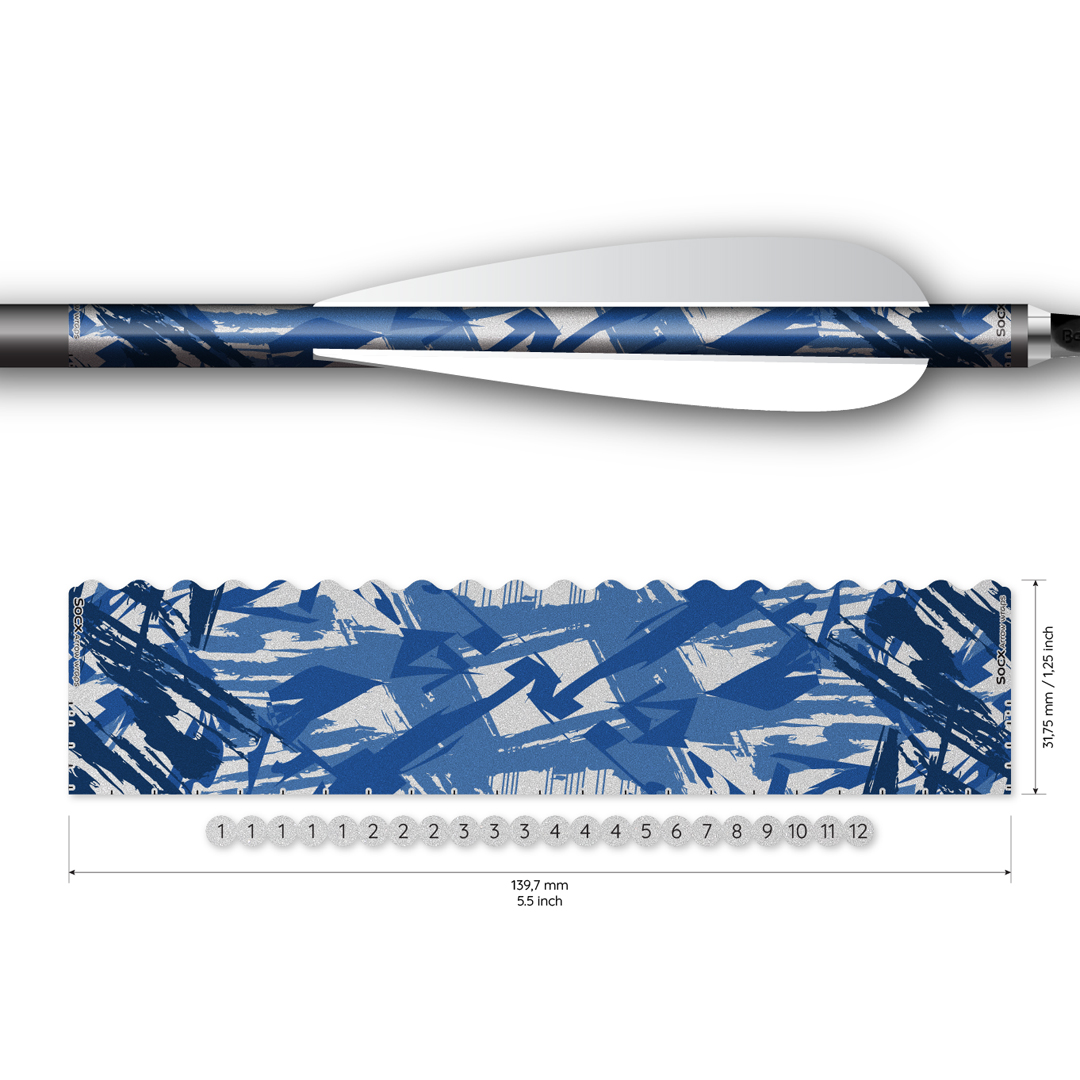 Socx Wrap 9.3mm Max Surge Metallic Color (13er Pack)