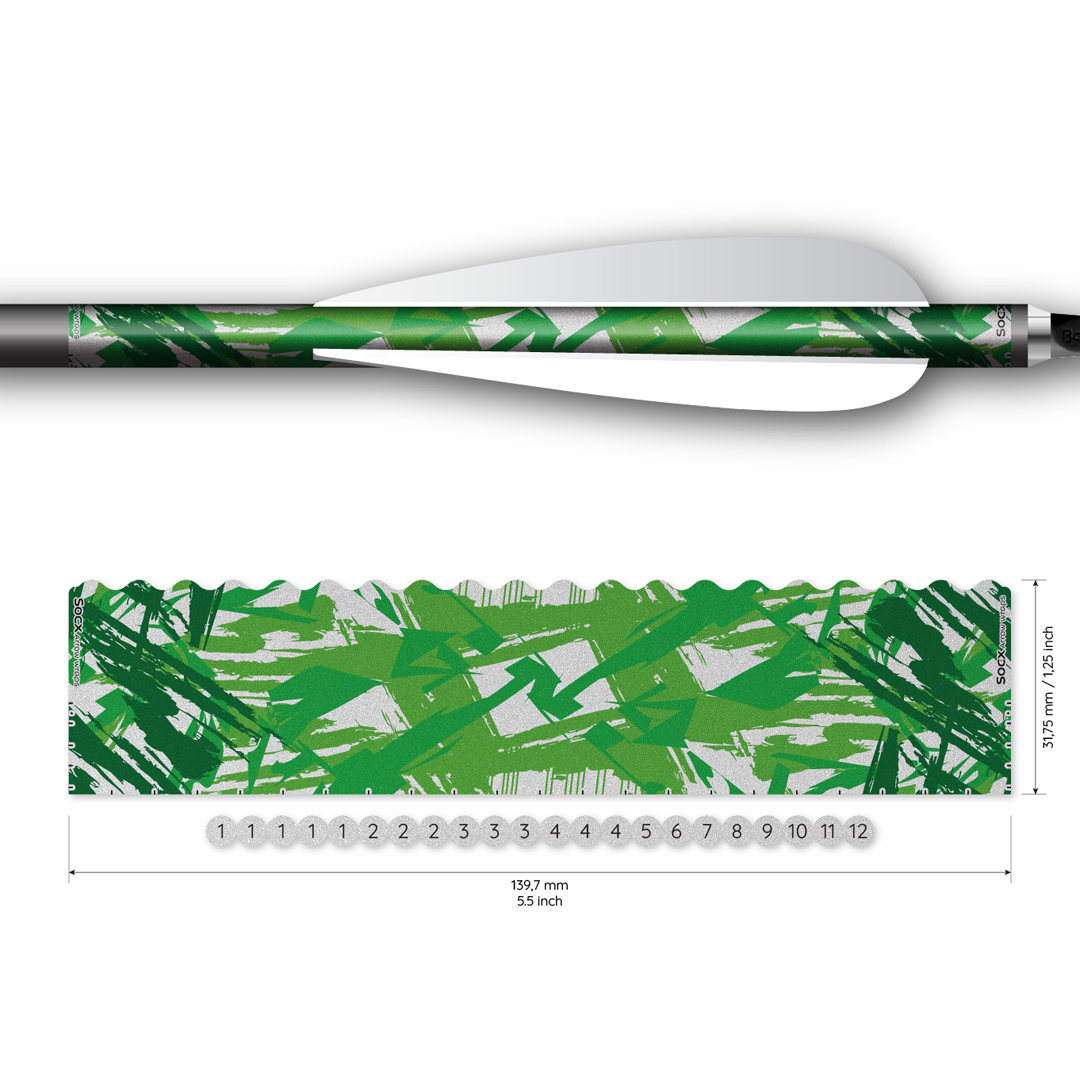 Socx Wrap 9.3mm Max Surge Metallic Color (13er Pack) – Bild 4