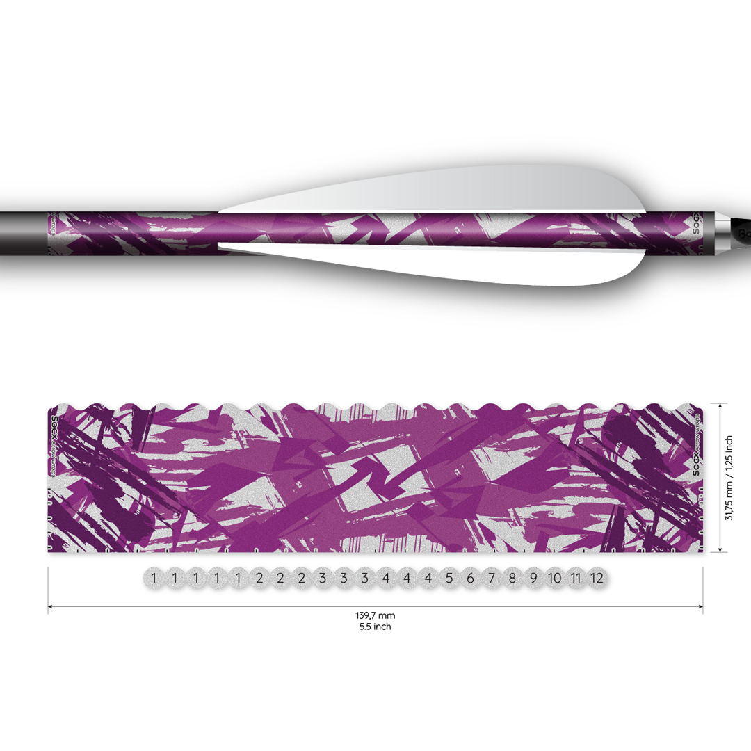Socx Wrap 9.3mm Max Surge Metallic Color (13er Pack) – Bild 3
