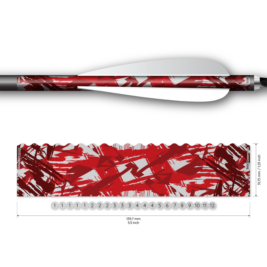 Socx Wrap 9.3mm Max Surge Metallic Color (13er Pack) – Bild 6