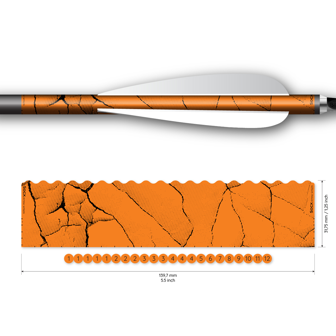 Socx Wrap 9.3mm Max Fracture Fluor Color (13er Pack) – Bild 2