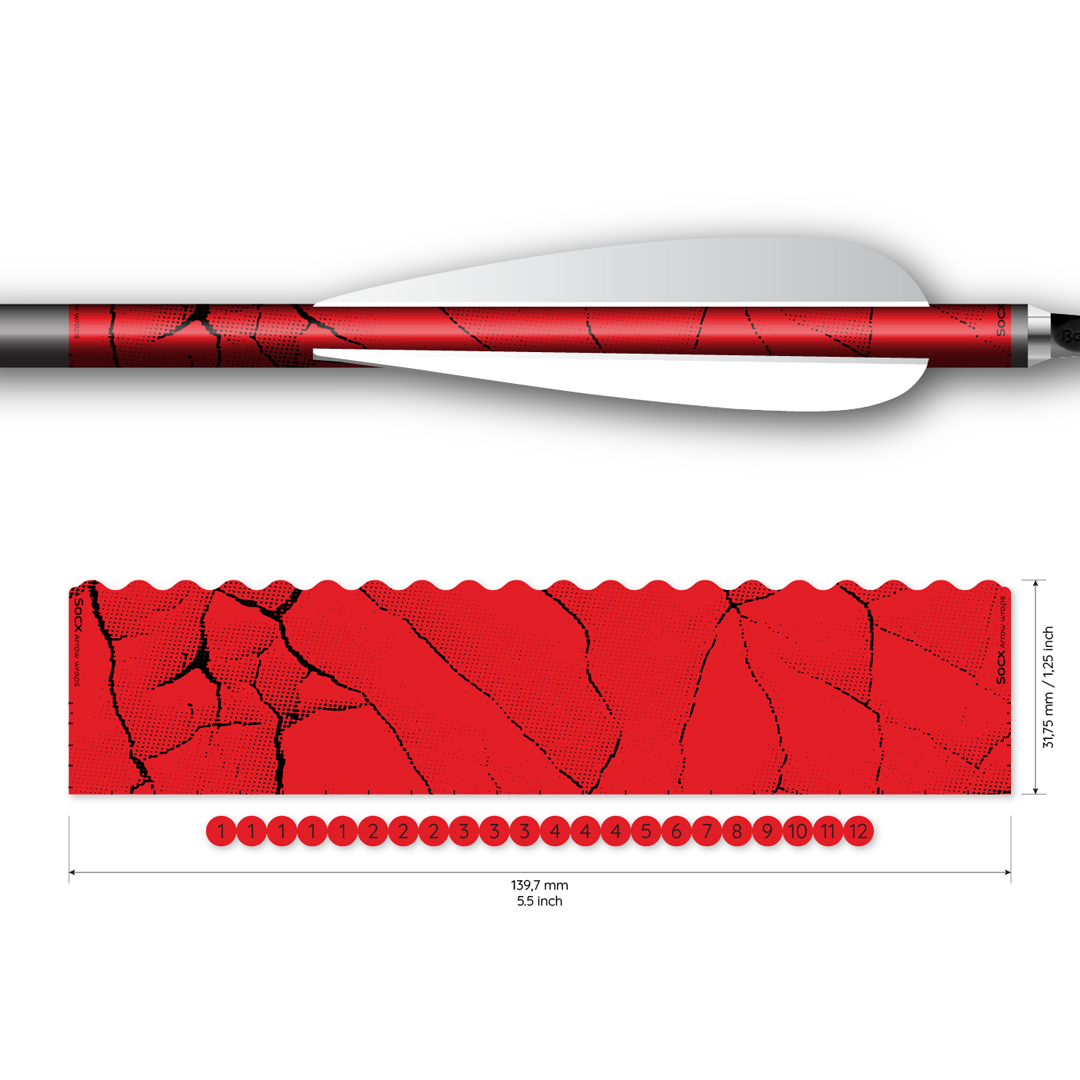 Socx Wrap 9.3mm Max Fracture Fluor Color (13er Pack) – Bild 6