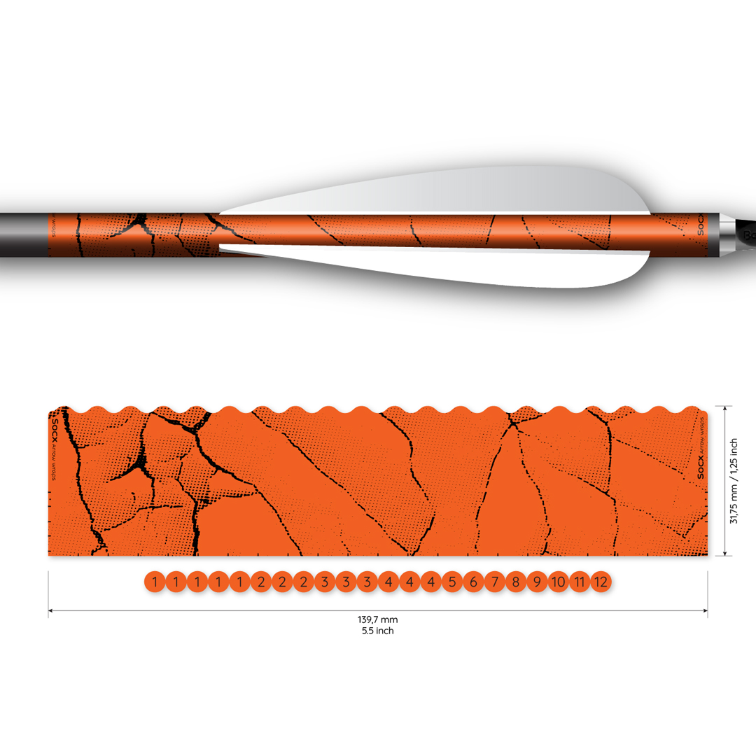 Socx Wrap 9.3mm Max Fracture Fluor Color (13er Pack) – Bild 5