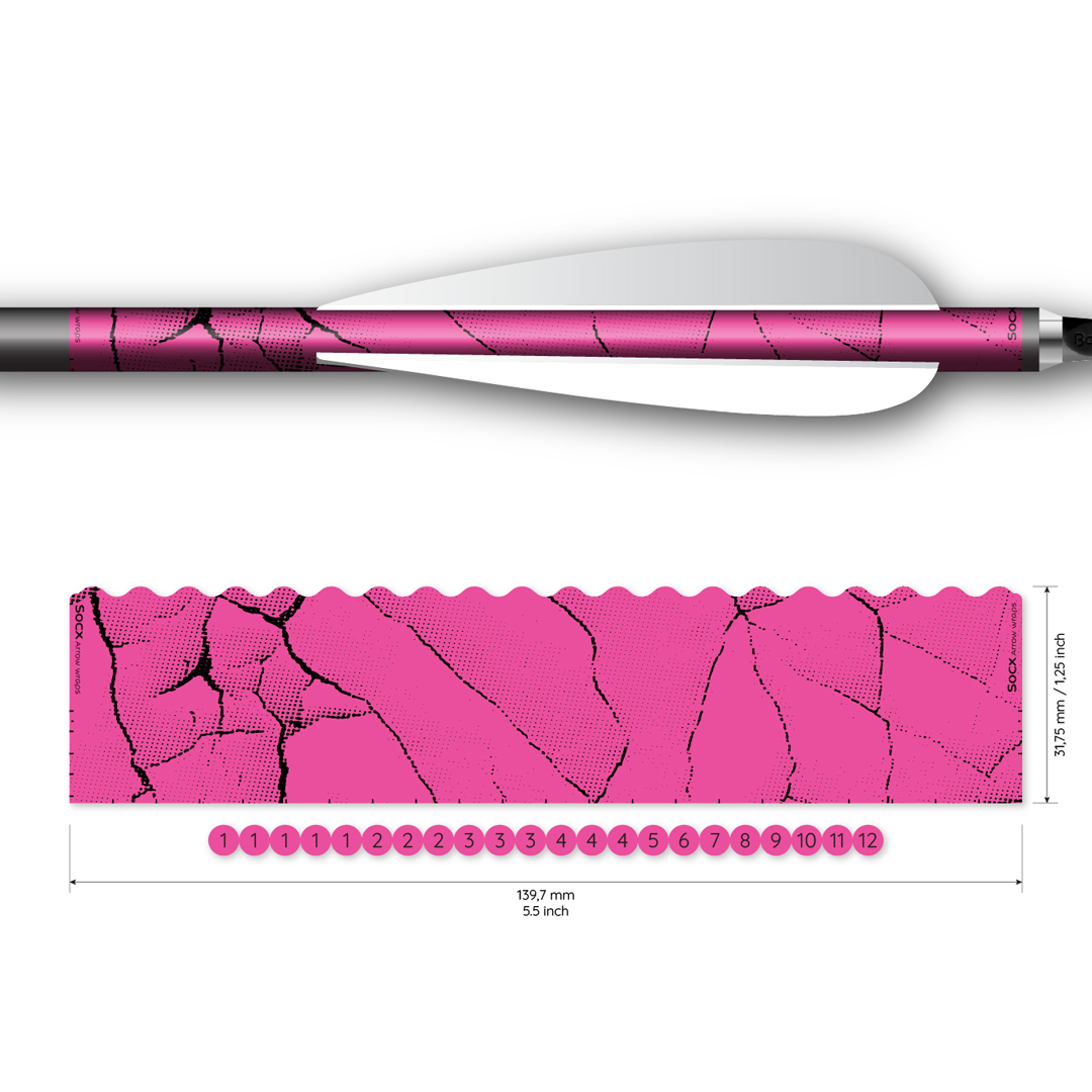 Socx Wrap 9.3mm Max Fracture Fluor Color (13er Pack) – Bild 4
