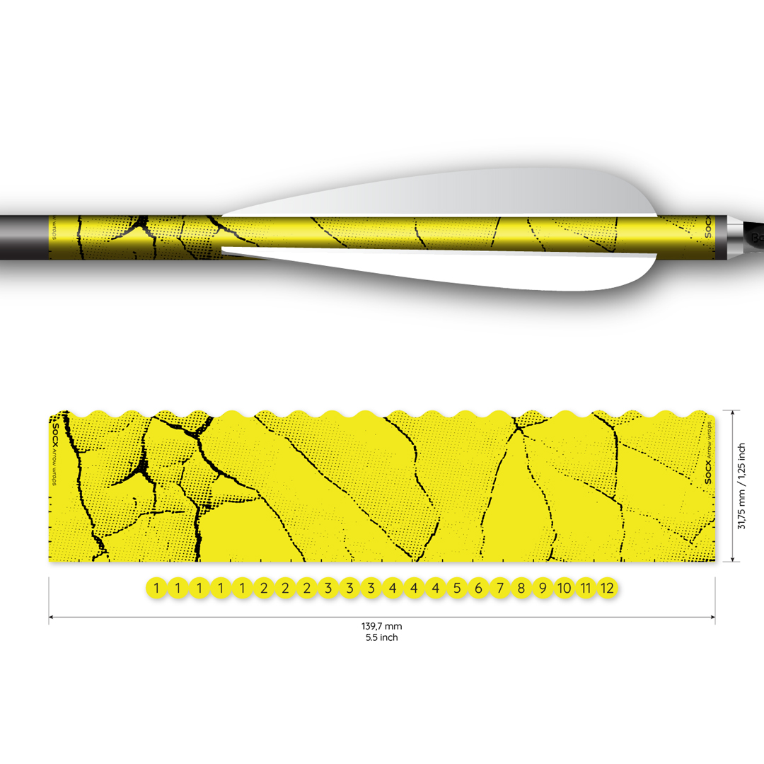 Socx Wrap 9.3mm Max Fracture Fluor Color (13er Pack) – Bild 3