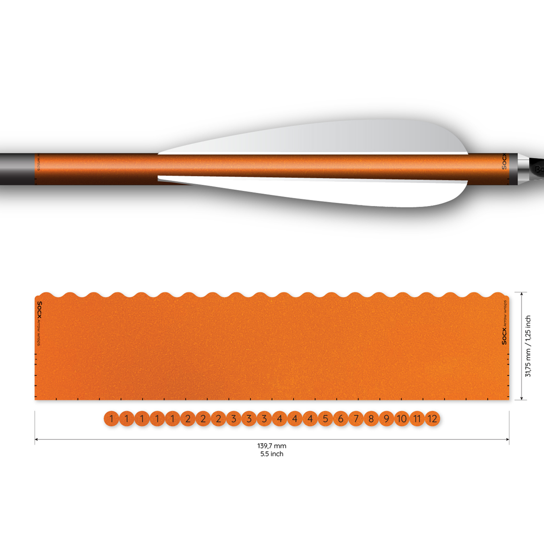Socx Wrap 9.3mm Max Solid Retro-Reflective Color (13er Pack)