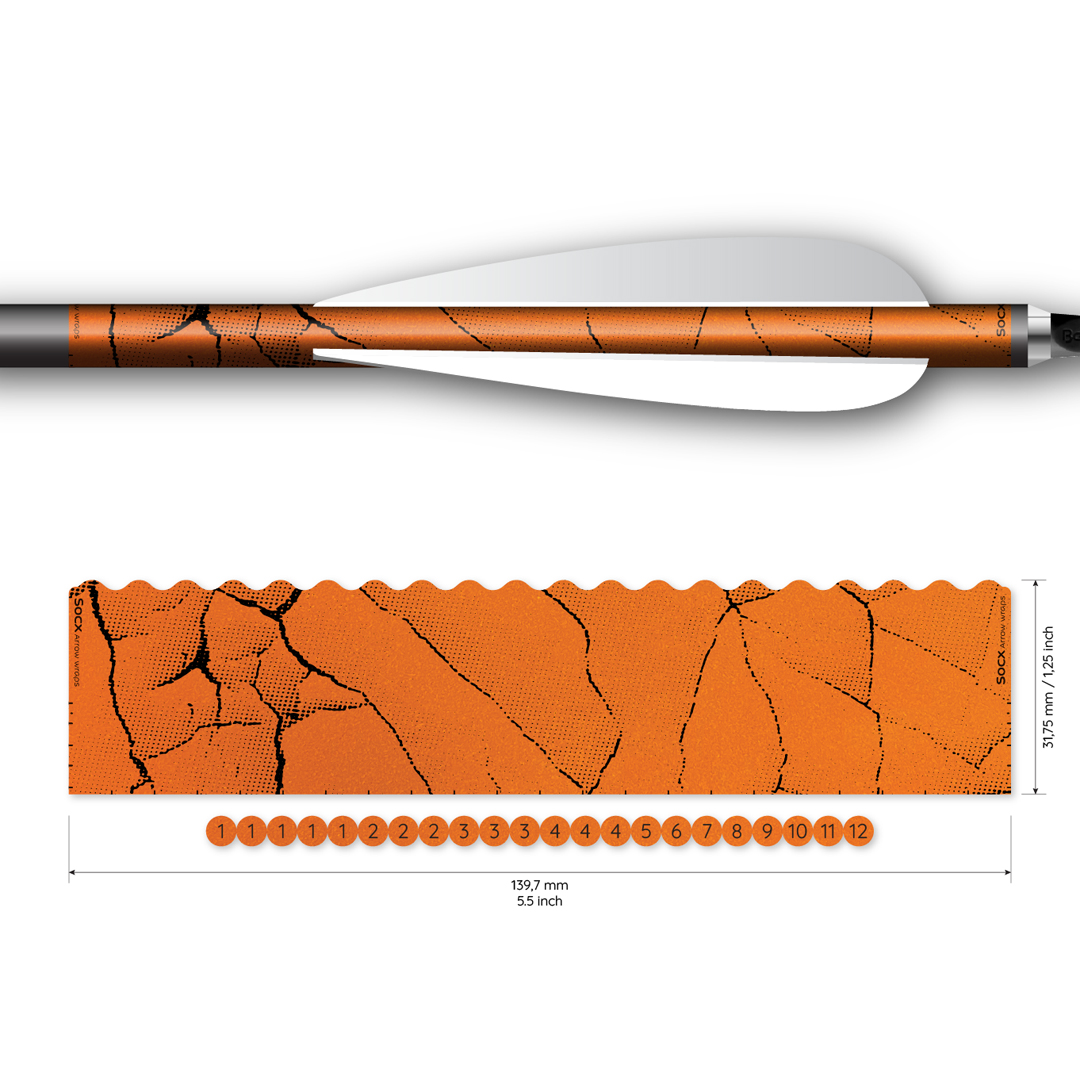 Socx Wrap 9.3mm Max Fracture Retro-Reflective Color (13er Pack)
