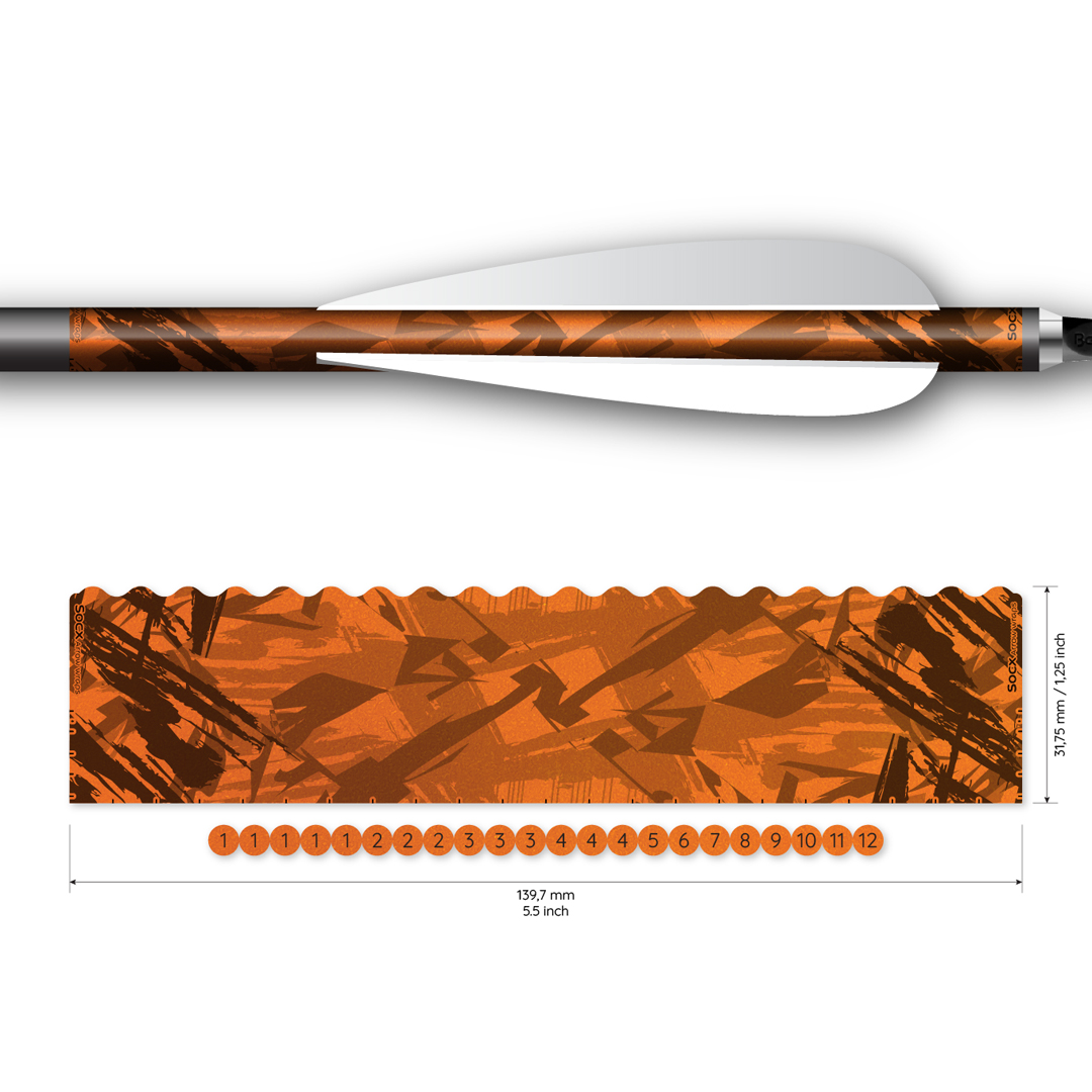 Socx Wrap 9.3mm Max Surge Retro-Reflective Color (13er Pack)