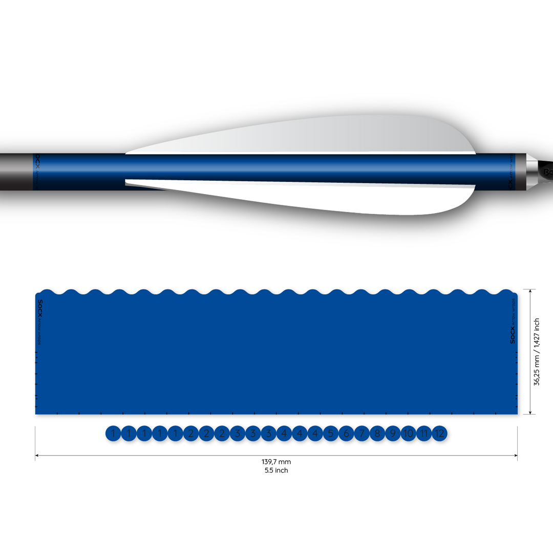 Socx Wrap 10.7mm Max Solid Color (13er Pack)