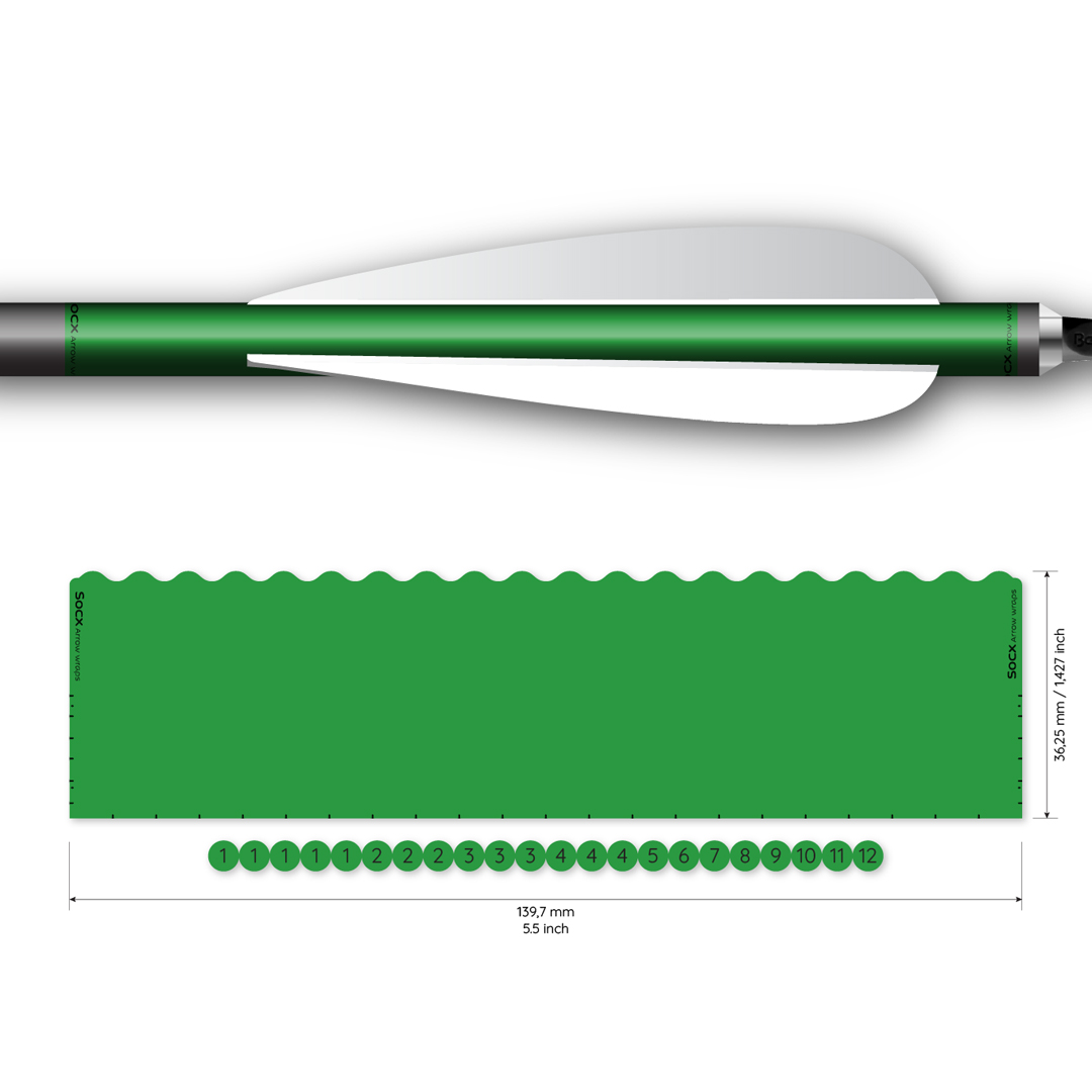 Socx Wrap 10.7mm Max Solid Color (13er Pack) – Bild 3