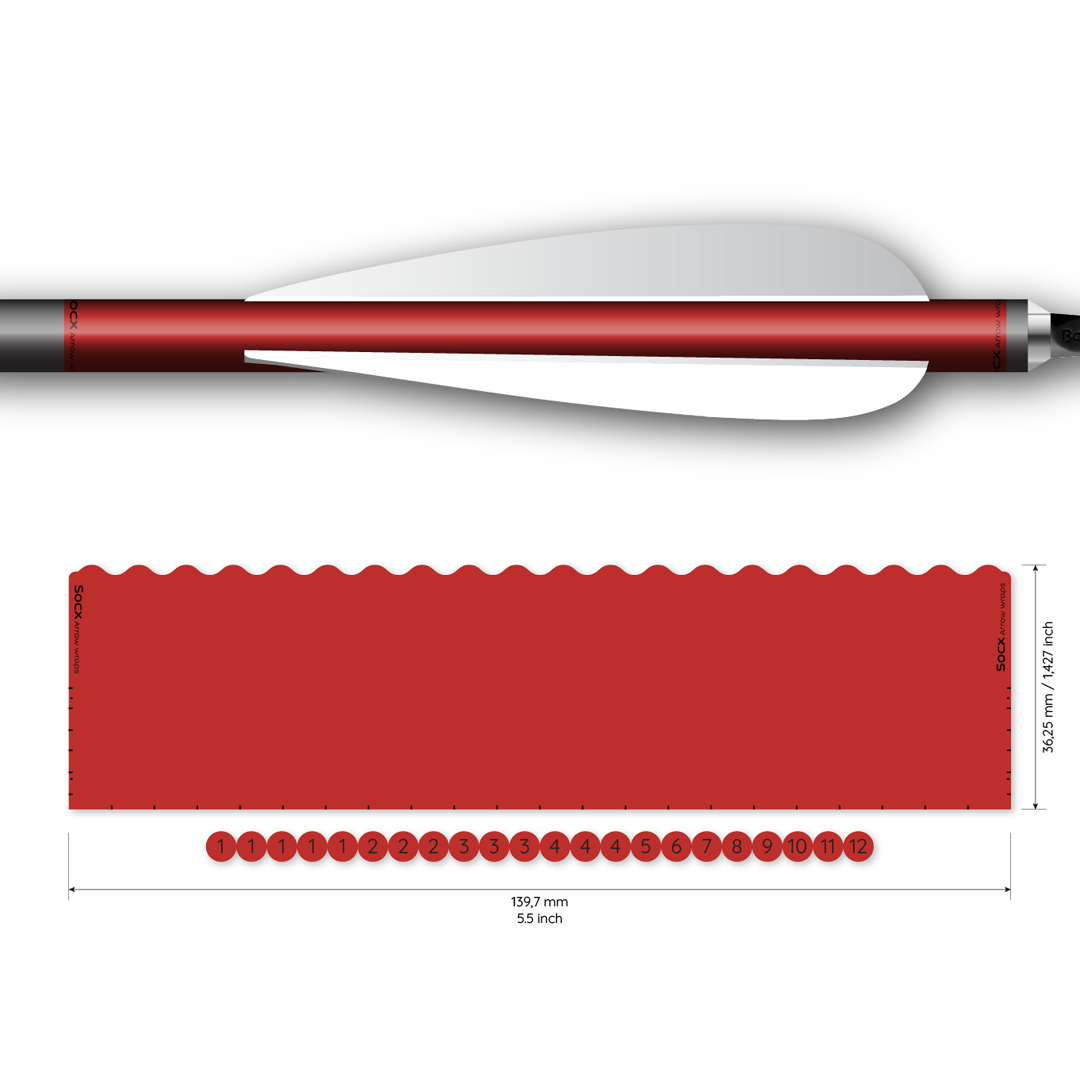 Socx Wrap 10.7mm Max Solid Color (13er Pack) – Bild 2
